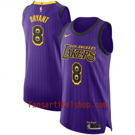 Los Angeles Lakers Trikot Kobe Bryant 8 2018-19 Nike City Edition Lila Swingman - Herren